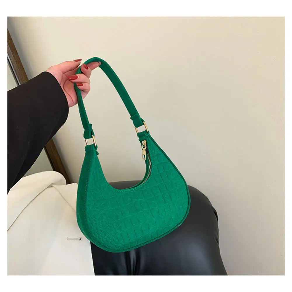 Bolso de Hombro Mujer de tela de Fieltro