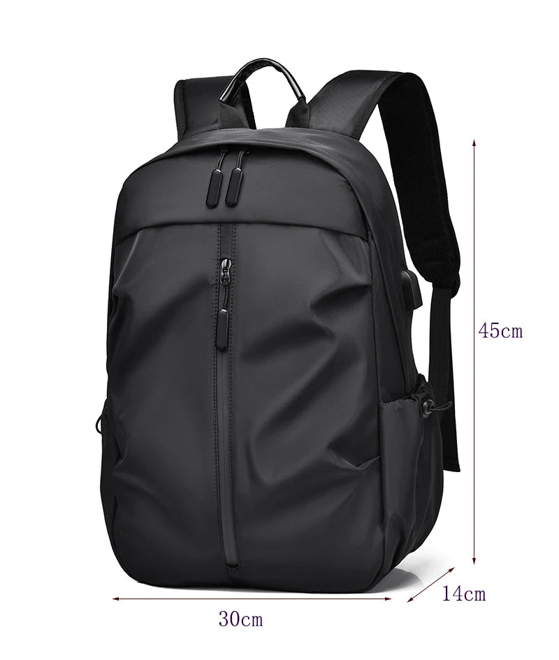 Mochila Nylon Impermeable - Gran Capacidad y Compartimento para Laptop