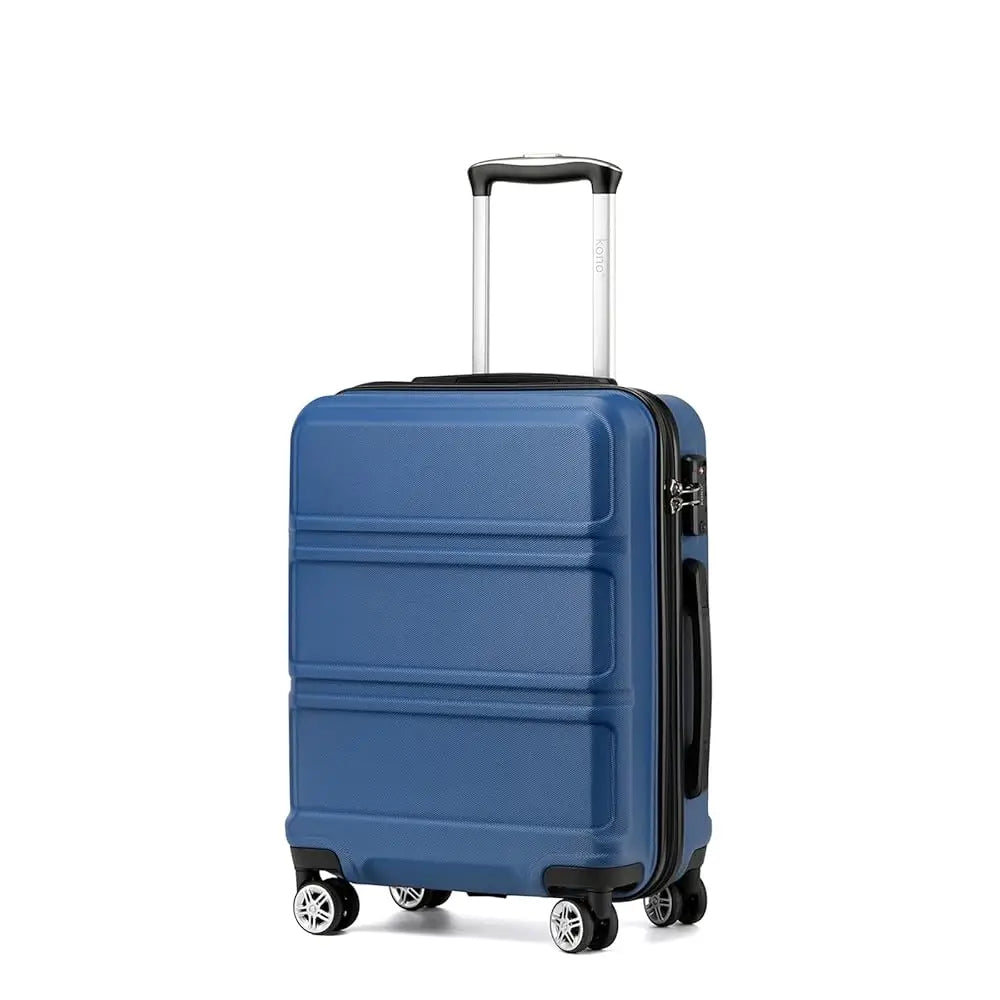 Maleta de Mano Kono 55cm con Trolley, Ruedas y Cerradura TSA